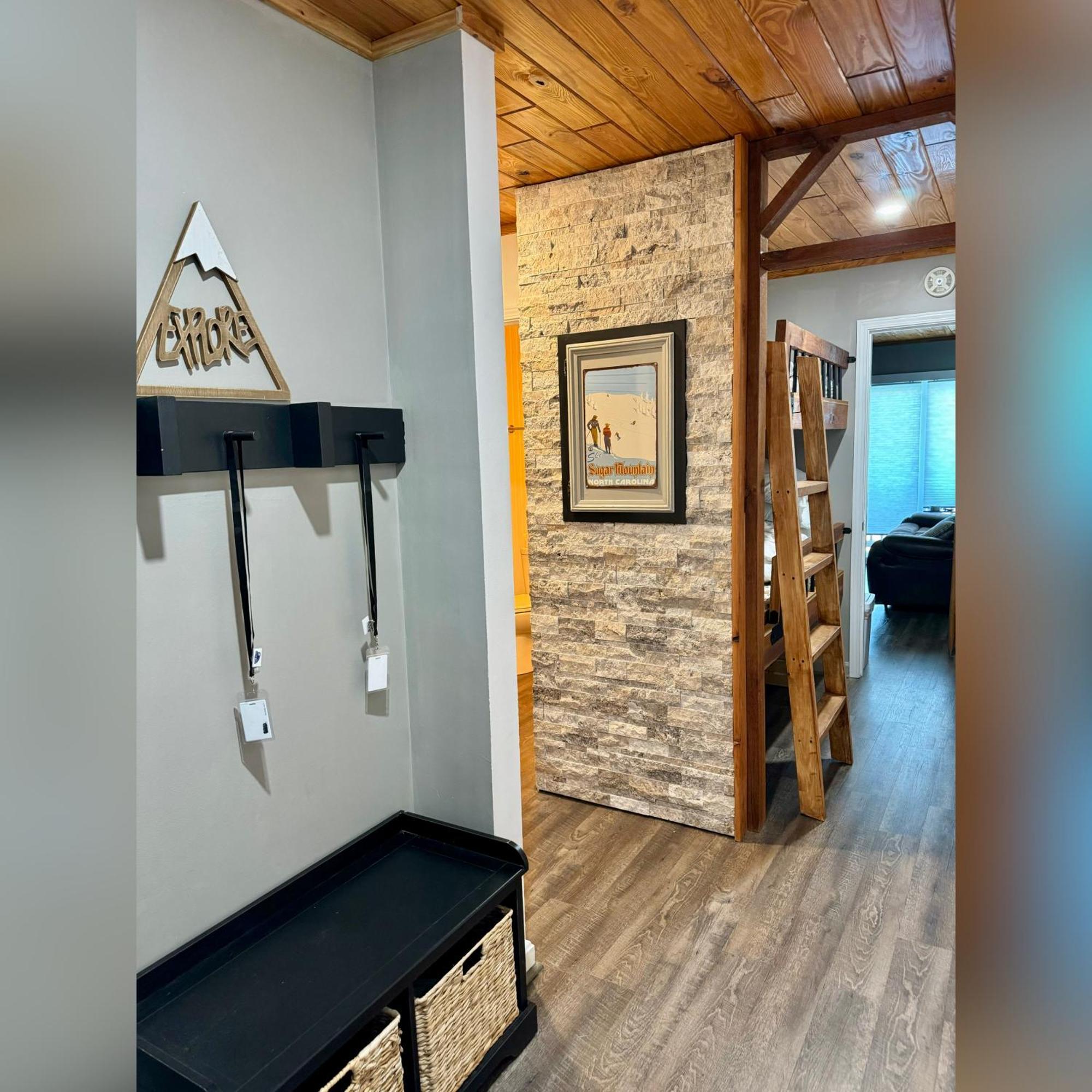 The Sugar Suite - Renovated With A View! Ac! Pool, Hot Tub, Sauna, Gym, Ev Sugar Mountain Luaran gambar